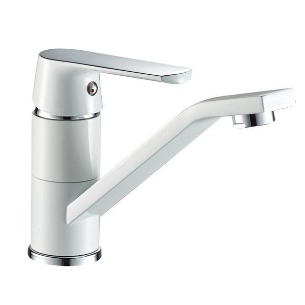 Смеситель для умывальника Globus Lux Laguna GLA-0203MQ-7-WHITE 000022566 фото
