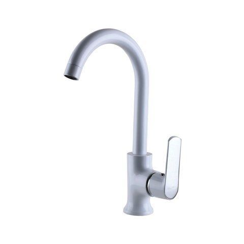 Смеситель для кухни Globus Lux Laguna GLA-0203SL-7-WHITE 000022567 фото
