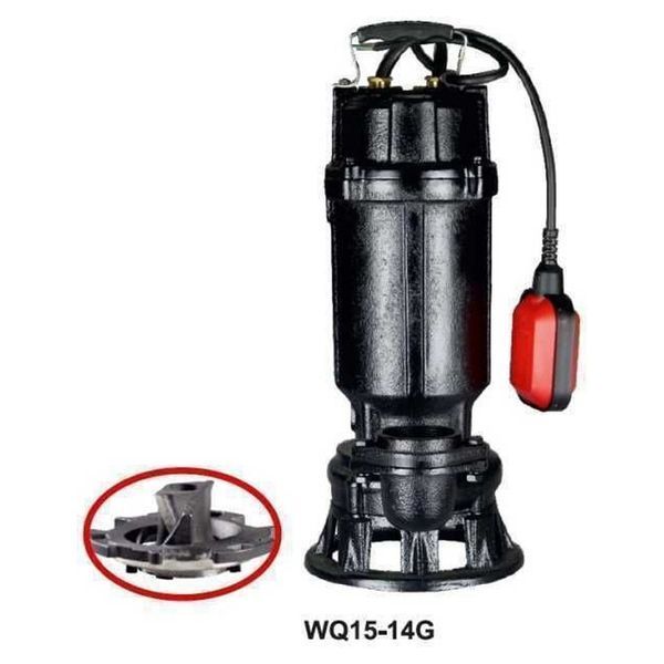 Насос фекальный с режущим механизмом VOLKS WQ15-14G 1,5кВт 000013626 фото