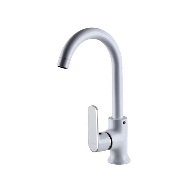 Змішувач для кухні Globus Lux Laguna GLA-0203SL-7-WHITE 000022567 фото