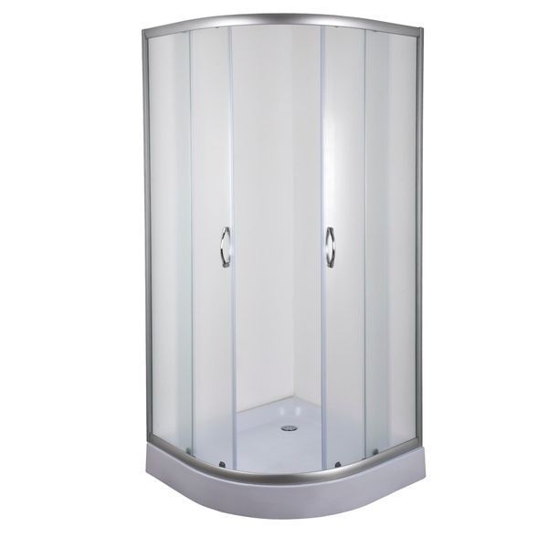 Душевая кабина полукруглая WISLA L100FS (L100) BRAVO (2уп.) 000015063 фото