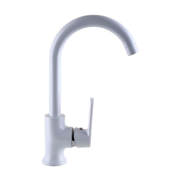 Змішувач для кухні Globus Lux Laguna GLA-0203SL-7-WHITE 000022567 фото