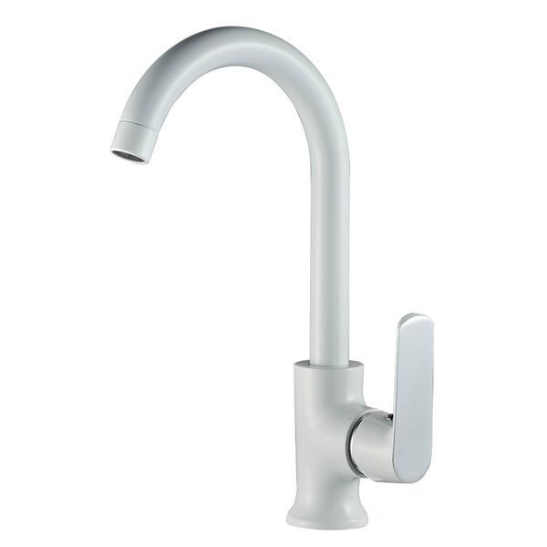 Змішувач для кухні Globus Lux Laguna GLA-0203SL-7-WHITE 000022567 фото