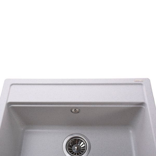 Гранітна мийка Globus Lux VOLTA перлина 570х510мм 000022417 фото