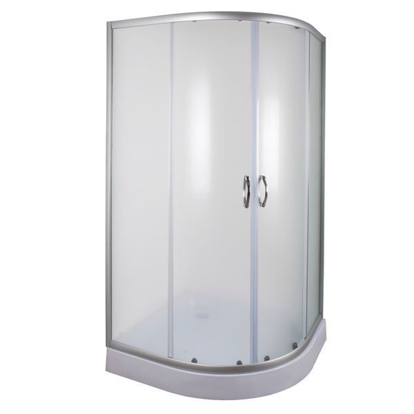 Душевая кабина полукруглая WISLA L100FS (L100) BRAVO (2уп.) 000015063 фото