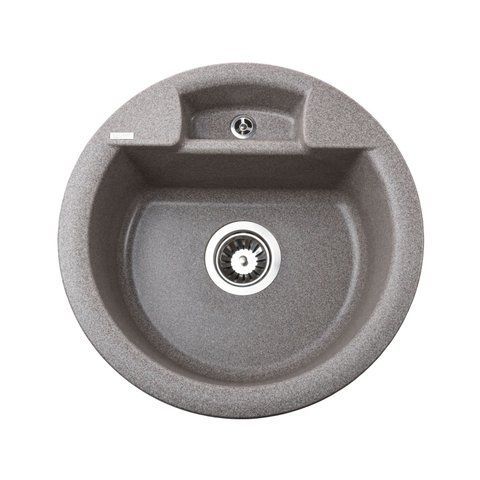 Гранитная мойка Globus Lux GURON мокко 480мм 000023486 фото