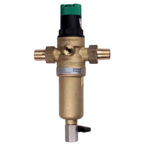 Механический фильтр для горячей воды с редуктором Honeywell Resideo Braukmann FK06-3/4AAM 12189 фото