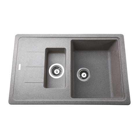 Гранитная мойка Globus Lux IZEO мокко 780х500мм 000023487 фото