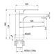 Смеситель для умывальника Globus Lux PIANO GLPN-0401 000029335 фото 7