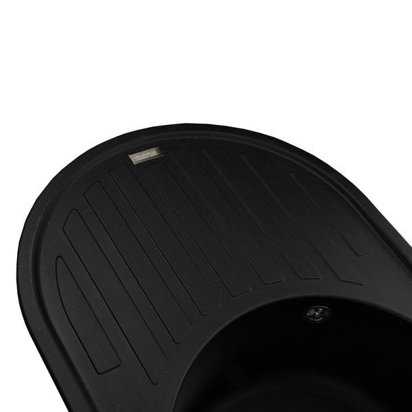 Гранітна мийка Globus Lux OHARA чорний 770х500мм-А0002 000021080 фото