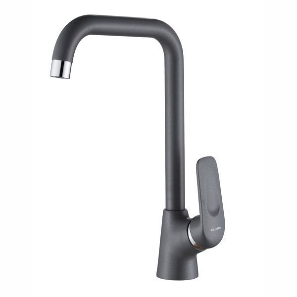 Смеситель для кухни Globus Lux Koln GLK-0203L-3-TITANIUM 000023155 фото