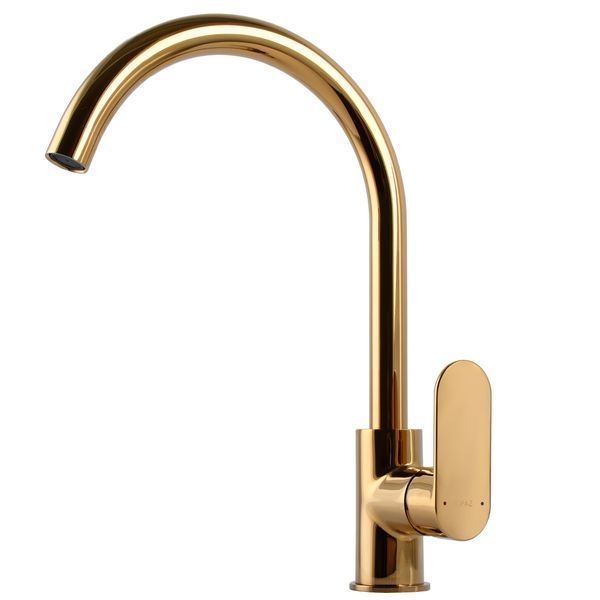 Змішувач для кухні TOPAZ BARTS TB 07403-H36-AU боковий S- D35 шланги 45см золото PVD 000020986 фото