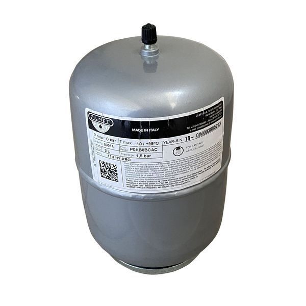 Гидроаккумулятор cо сменной мембраной 2л ZILMET HY-PRO 10bar ( 11H0000200 ) 000015781 фото