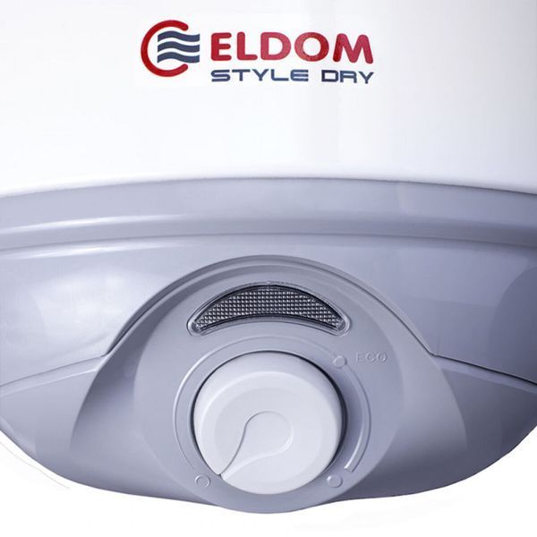 Водонагреватель Eldom Style DRY 80 SLIM 2x1.0 kW 72268WD 2536 фото