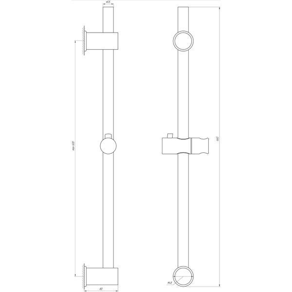 Душевая стойка Dishi SL110 000012281 фото