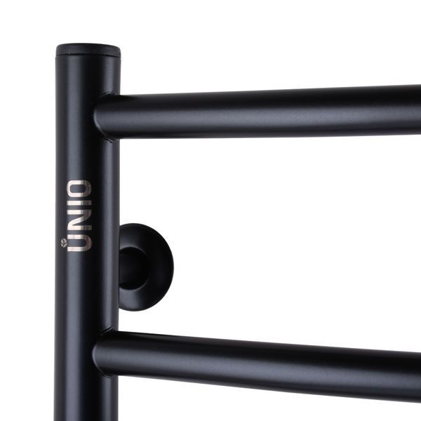 Рушникосушарка UNIO LD ER 500-500-5 BLK Лесенка Дуга электро черная 21667 фото