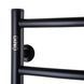 Рушникосушарка UNIO LD ER 500-500-5 BLK Лесенка Дуга электро черная 21667 фото 5