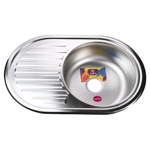 Мойка кухонная Mira MR 7750 E Satin 000014456 фото