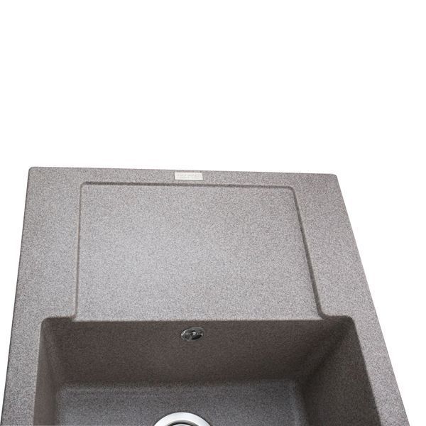 Гранітна мийка Globus Lux MALABI мокко 780x500мм 000023491 фото