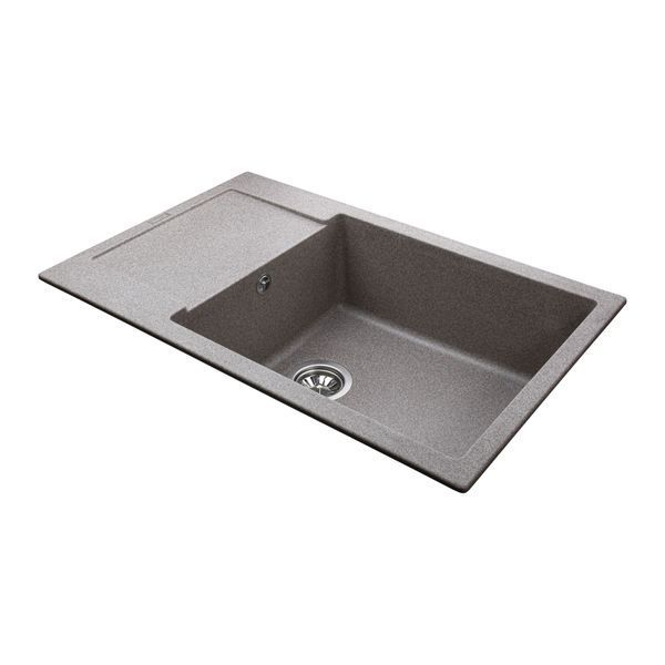 Гранітна мийка Globus Lux MALABI мокко 780x500мм 000023491 фото