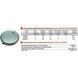 Бак Zilmet oem-pro для монтажа в котлы плоский Арт. 521 8л 3bar D. 392 СЕРЫЙ 1/2&Prime; ( 13C0000811 ) 000001804 фото 3