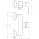 Смеситель для душа Globus Lux Milano GLM-0105N 000014941 фото 5