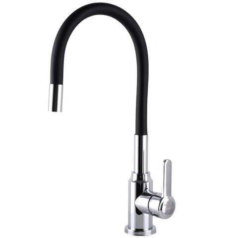 Смеситель для кухни DOMINO ELLIPSE DCC-203L-BLACK 000025128 фото