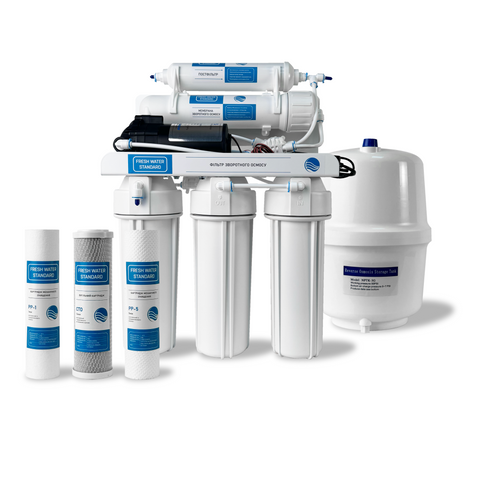 Фильтр обратного осмоса FRESH WATER STANDARD Lite 5 с насосом 12941 фото