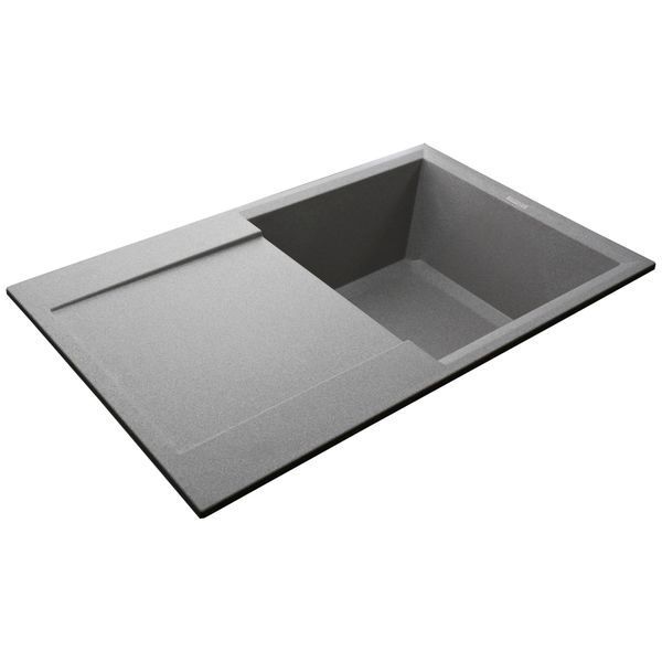 Гранитная мойка Globus Lux KOMO серый камень 790x500мм-А0005 000011387 фото