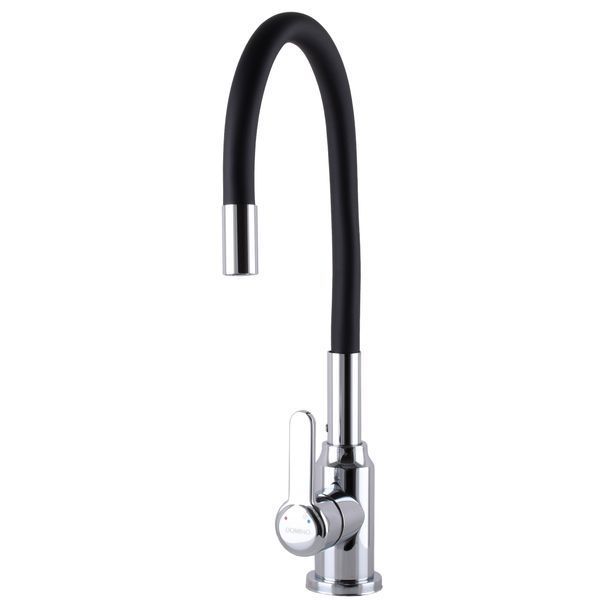 Смеситель для кухни DOMINO ELLIPSE DCC-203L-BLACK 000025128 фото