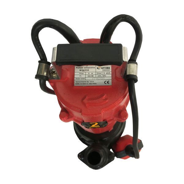 Насос фекальный с режущим механизмом Optima WQG 550 0,55 кВт 000013994 фото