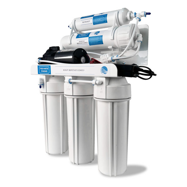 Фильтр обратного осмоса FRESH WATER STANDARD Lite 5 с насосом 12941 фото