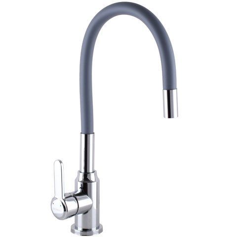 Смеситель для кухни DOMINO ELLIPSE DCC-203L-GRAY 000025129 фото