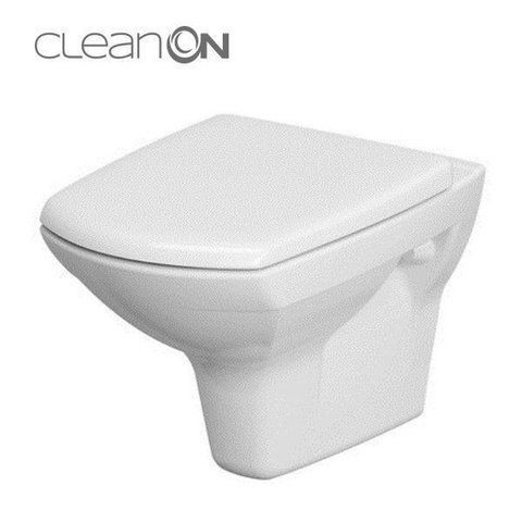 CET Cersanit 548 CARINA NEW CLEAN ON подвесной з сиденьем дюропласт лифт 000019065 фото