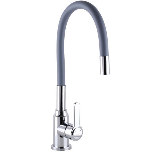 Смеситель для кухни DOMINO ELLIPSE DCC-203L-GRAY 000025129 фото