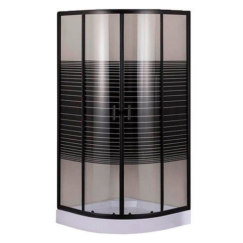 Душевая кабина полукруглая DRAWA L90TB.Line (L90B.Line) BRAVO (2уп.) 000020449 фото