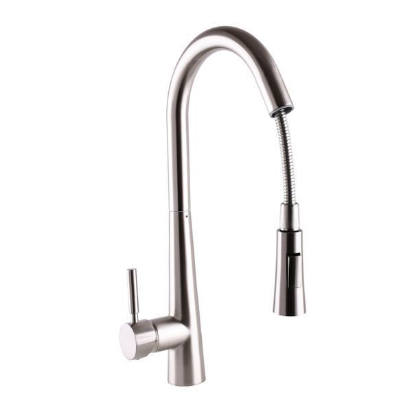Смеситель для кухни Globus Lux LAZER GLLR-1033-StSTEEL 000012447 фото