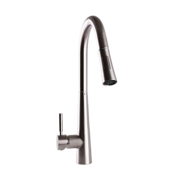 Смеситель для кухни Globus Lux LAZER GLLR-1033-StSTEEL 000012447 фото