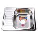 Мойка кухонная Mira MR 5848 E Satin 000014462 фото 1