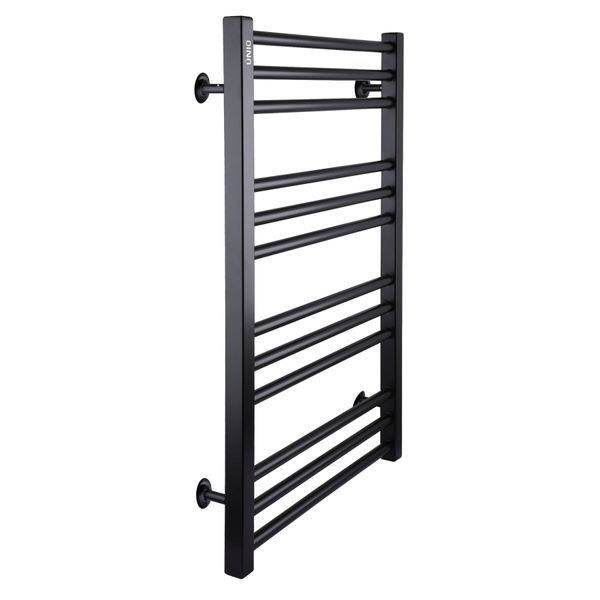 Рушникосушарка UNIO MS W 800-500-12 BLK Модена вода чорна 22546 фото