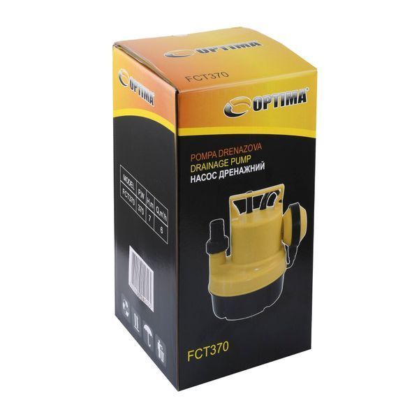 Насос дренажний Optima FCT 370 0,37кВт 000014040 фото