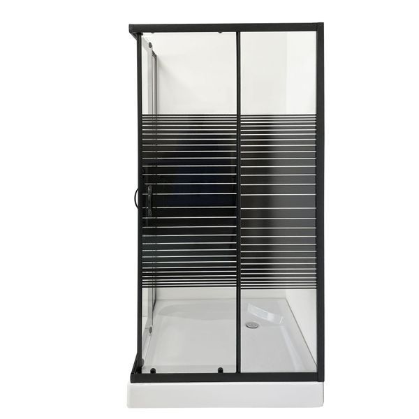 Душевая кабина квадратная NER L90TB.Line (L90B.Line) BRAVO (2уп.) 000020452 фото
