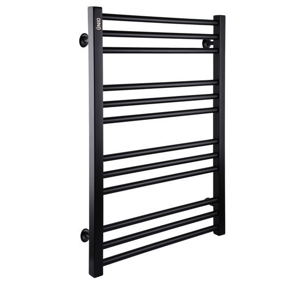 Рушникосушарка UNIO MS W 800-500-12 BLK Модена вода чорна 22546 фото