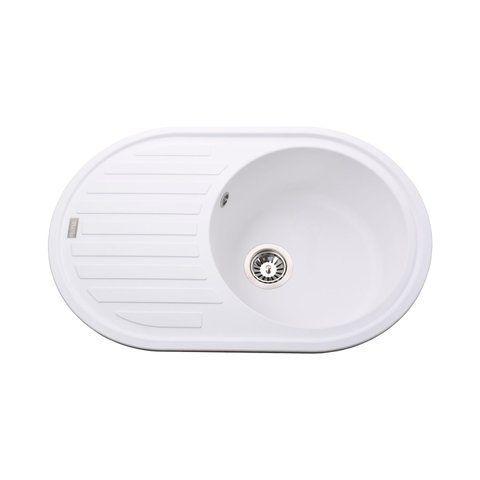 Гранитная мойка Globus Lux OHARA белый 770х500мм-А0007 000022440 фото