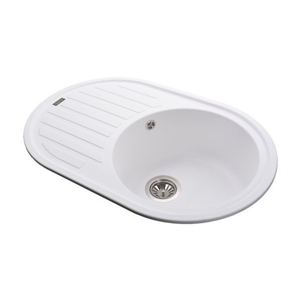 Гранитная мойка Globus Lux OHARA белый 770х500мм-А0007 000022440 фото