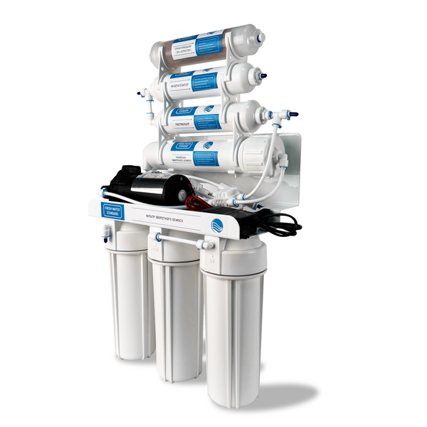 Фильтр обратного осмоса FRESH WATER STANDARD Pro 7 с насосом 12946 фото