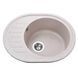 Гранітна мийка Globus Lux ARNO мигдаль 620х500-А0008 000020963 фото 1