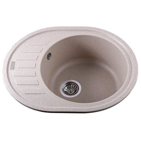 Гранитная мойка Globus Lux ARNO песчаный 620х500мм-А0004 000020964 фото