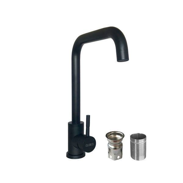 Змішувач для кухні Globus Lux ALPEN SUS-203L-BB 000017527 фото