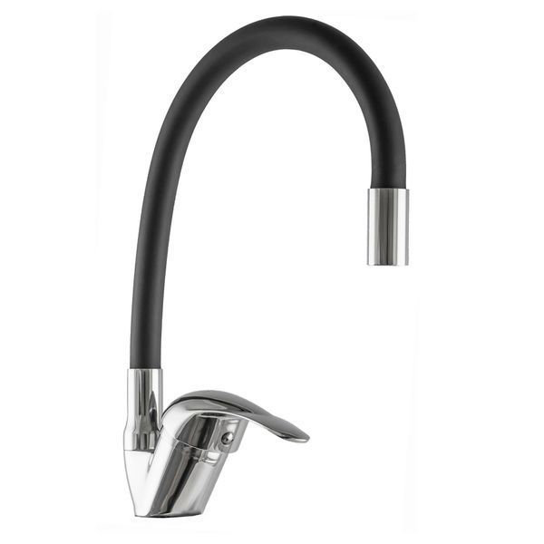 Смеситель для кухни EcoMix ENERGO E-GEZ-203SLR-BLACK 000019168 фото